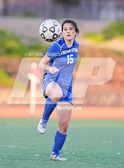 Thumbnail 1 in St. Ignatius vs Presentation (CIF CCS D2 Semifinal) photogallery.