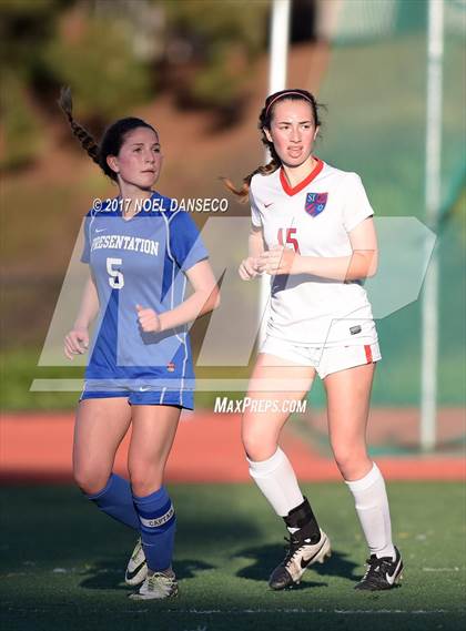 Thumbnail 3 in St. Ignatius vs Presentation (CIF CCS D2 Semifinal) photogallery.