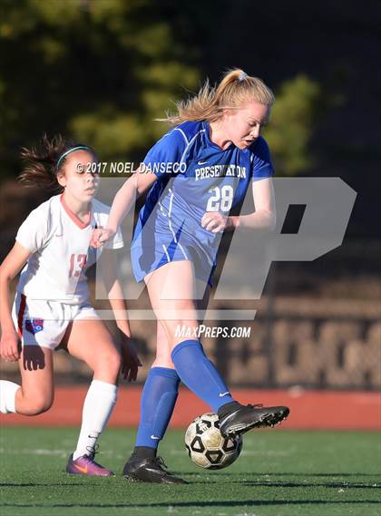 Thumbnail 1 in St. Ignatius vs Presentation (CIF CCS D2 Semifinal) photogallery.