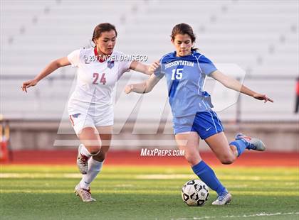 Thumbnail 1 in St. Ignatius vs Presentation (CIF CCS D2 Semifinal) photogallery.