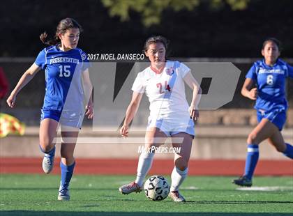 Thumbnail 3 in St. Ignatius vs Presentation (CIF CCS D2 Semifinal) photogallery.