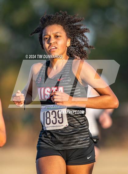 Thumbnail 1 in UIL 6A Girls Cross Country District 25 Finals photogallery.