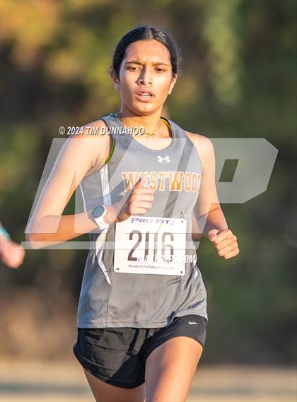 Thumbnail 1 in UIL 6A Girls Cross Country District 25 Finals photogallery.