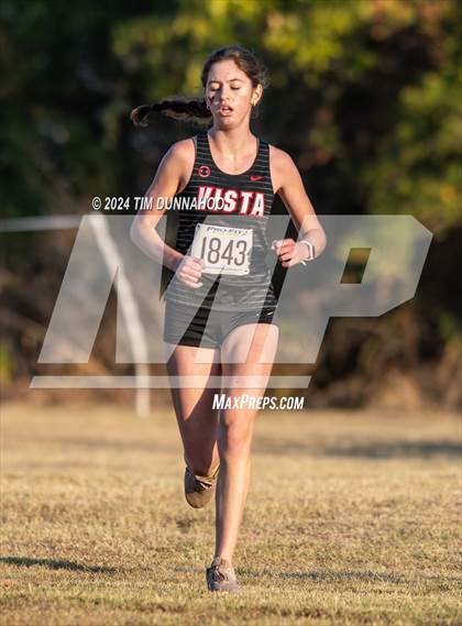Thumbnail 1 in UIL 6A Girls Cross Country District 25 Finals photogallery.