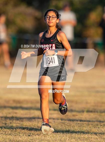 Thumbnail 3 in UIL 6A Girls Cross Country District 25 Finals photogallery.