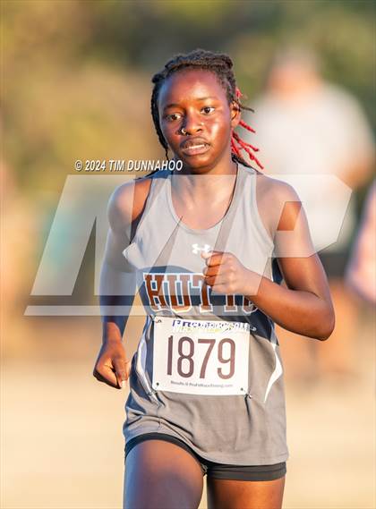 Thumbnail 1 in UIL 6A Girls Cross Country District 25 Finals photogallery.
