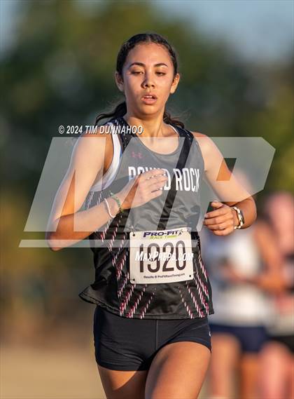 Thumbnail 3 in UIL 6A Girls Cross Country District 25 Finals photogallery.