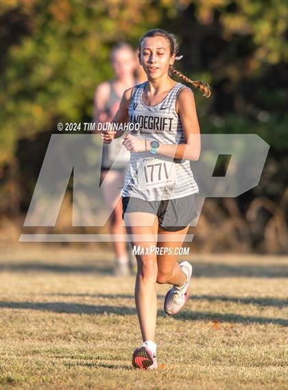 Thumbnail 3 in UIL 6A Girls Cross Country District 25 Finals photogallery.