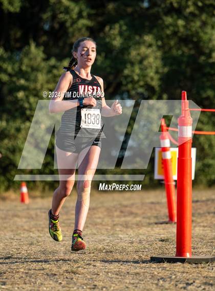 Thumbnail 1 in UIL 6A Girls Cross Country District 25 Finals photogallery.