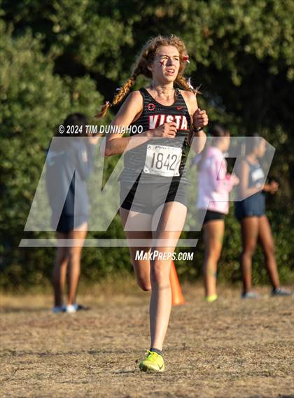 Thumbnail 3 in UIL 6A Girls Cross Country District 25 Finals photogallery.
