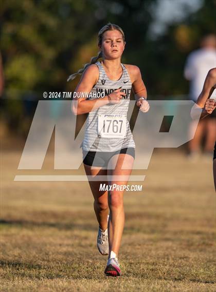 Thumbnail 2 in UIL 6A Girls Cross Country District 25 Finals photogallery.