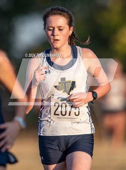 Thumbnail 1 in UIL 6A Girls Cross Country District 25 Finals photogallery.