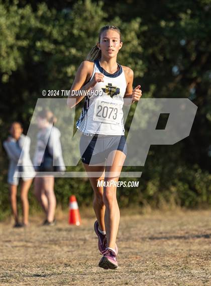 Thumbnail 3 in UIL 6A Girls Cross Country District 25 Finals photogallery.