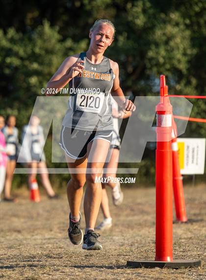 Thumbnail 3 in UIL 6A Girls Cross Country District 25 Finals photogallery.