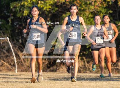 Thumbnail 3 in UIL 6A Girls Cross Country District 25 Finals photogallery.