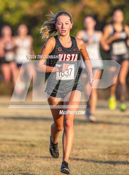 Thumbnail 1 in UIL 6A Girls Cross Country District 25 Finals photogallery.