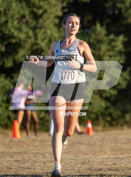Thumbnail 2 in UIL 6A Girls Cross Country District 25 Finals photogallery.