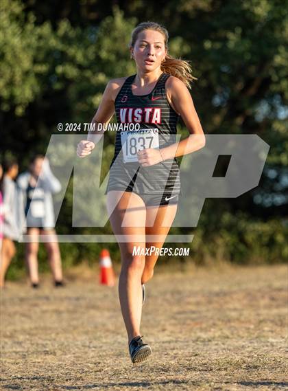 Thumbnail 3 in UIL 6A Girls Cross Country District 25 Finals photogallery.
