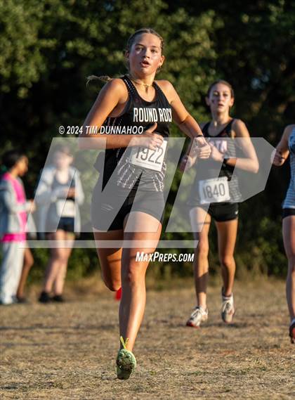 Thumbnail 3 in UIL 6A Girls Cross Country District 25 Finals photogallery.