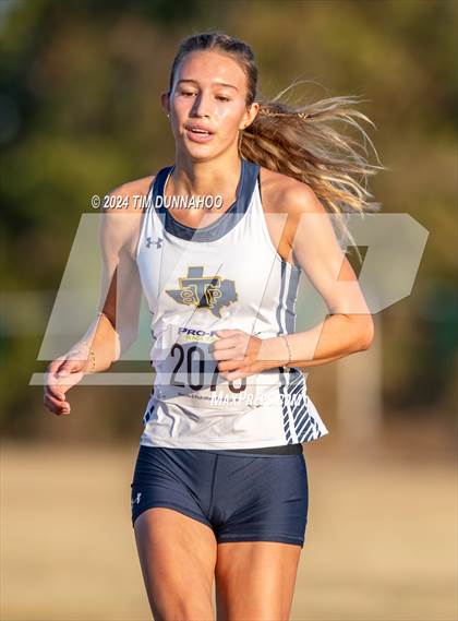 Thumbnail 2 in UIL 6A Girls Cross Country District 25 Finals photogallery.