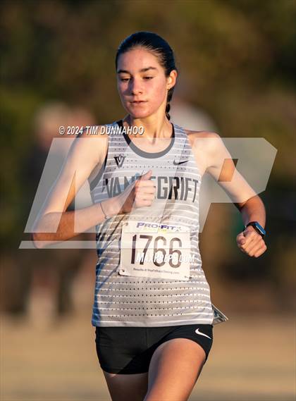 Thumbnail 2 in UIL 6A Girls Cross Country District 25 Finals photogallery.