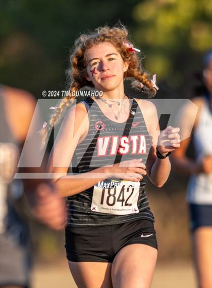 Thumbnail 3 in UIL 6A Girls Cross Country District 25 Finals photogallery.