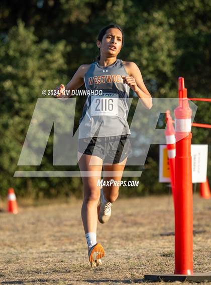 Thumbnail 3 in UIL 6A Girls Cross Country District 25 Finals photogallery.