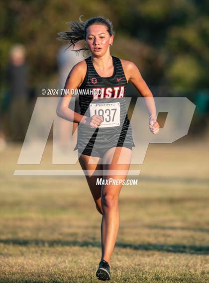 Thumbnail 1 in UIL 6A Girls Cross Country District 25 Finals photogallery.