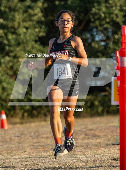 Thumbnail 3 in UIL 6A Girls Cross Country District 25 Finals photogallery.