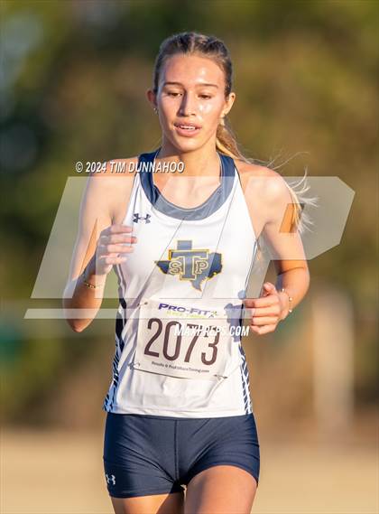 Thumbnail 3 in UIL 6A Girls Cross Country District 25 Finals photogallery.