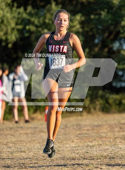 Thumbnail 2 in UIL 6A Girls Cross Country District 25 Finals photogallery.