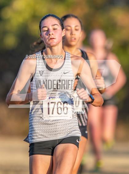 Thumbnail 2 in UIL 6A Girls Cross Country District 25 Finals photogallery.