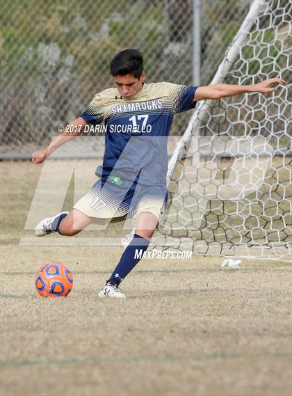 Thumbnail 1 in Yuma Catholic @ Red Rock (AIA 3A 1st Round Playoff)  photogallery.
