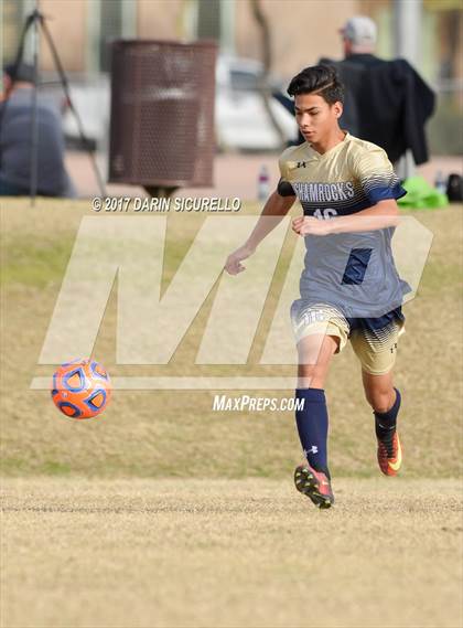 Thumbnail 2 in Yuma Catholic @ Red Rock (AIA 3A 1st Round Playoff)  photogallery.
