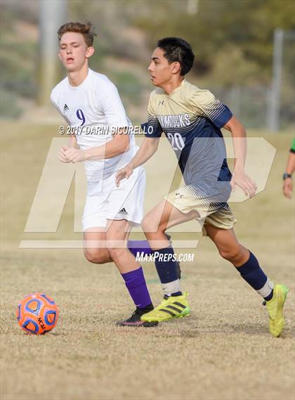 Thumbnail 3 in Yuma Catholic @ Red Rock (AIA 3A 1st Round Playoff)  photogallery.