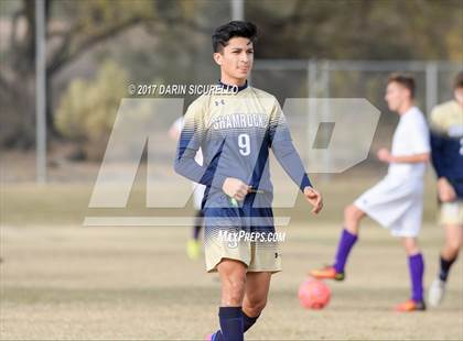Thumbnail 2 in Yuma Catholic @ Red Rock (AIA 3A 1st Round Playoff)  photogallery.
