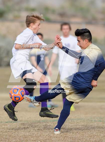 Thumbnail 2 in Yuma Catholic @ Red Rock (AIA 3A 1st Round Playoff)  photogallery.
