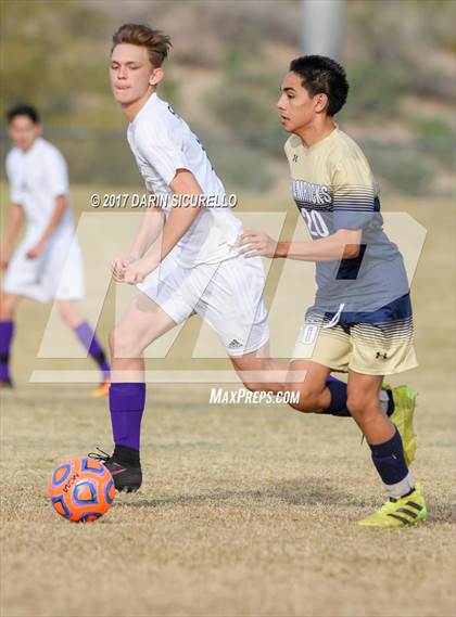 Thumbnail 1 in Yuma Catholic @ Red Rock (AIA 3A 1st Round Playoff)  photogallery.
