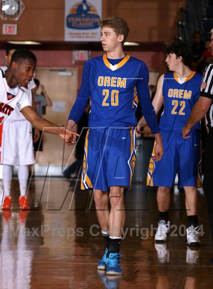 Thumbnail 2 in Orem vs. Wasatch Academy (Tarkanian Classic) photogallery.