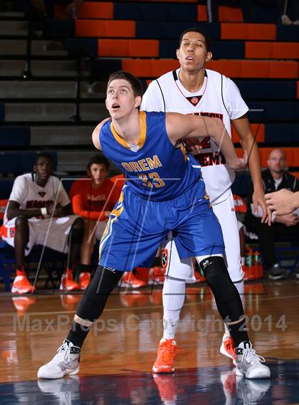 Thumbnail 3 in Orem vs. Wasatch Academy (Tarkanian Classic) photogallery.