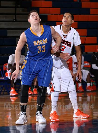 Thumbnail 2 in Orem vs. Wasatch Academy (Tarkanian Classic) photogallery.