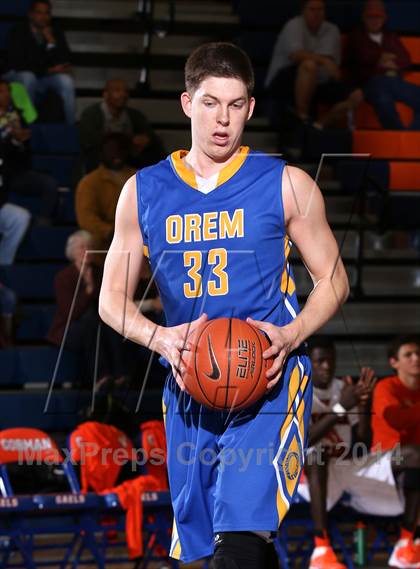 Thumbnail 2 in Orem vs. Wasatch Academy (Tarkanian Classic) photogallery.