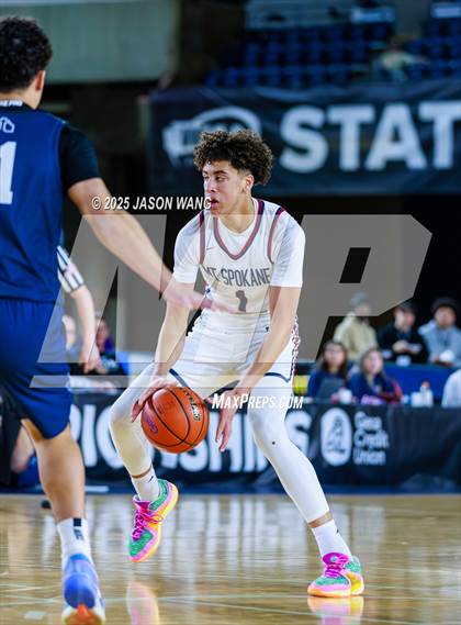 Thumbnail 3 in Mt. Spokane vs. Bellarmine Prep (WIAA 3A Quarter Final) photogallery.