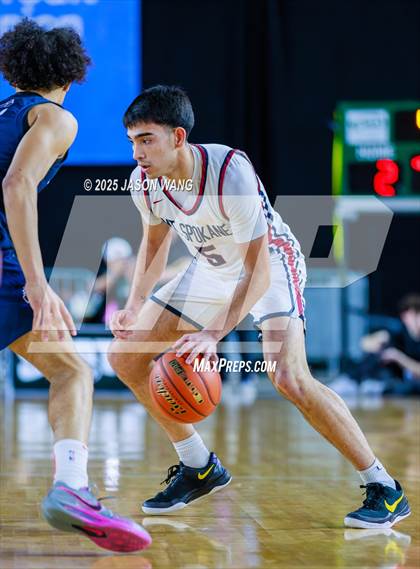 Thumbnail 3 in Mt. Spokane vs. Bellarmine Prep (WIAA 3A Quarter Final) photogallery.