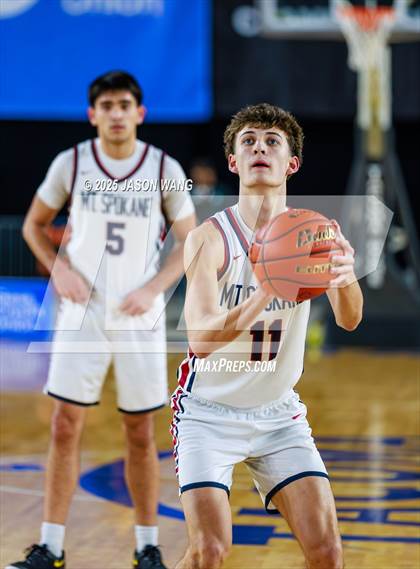 Thumbnail 1 in Mt. Spokane vs. Bellarmine Prep (WIAA 3A Quarter Final) photogallery.