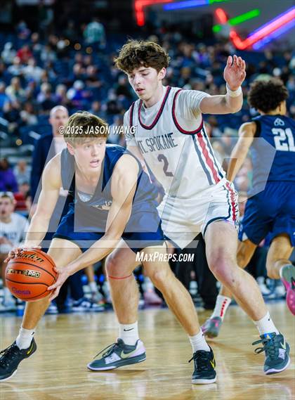 Thumbnail 3 in Mt. Spokane vs. Bellarmine Prep (WIAA 3A Quarter Final) photogallery.