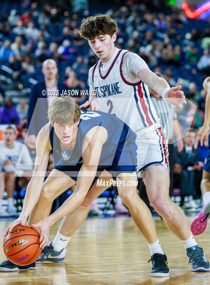 Thumbnail 1 in Mt. Spokane vs. Bellarmine Prep (WIAA 3A Quarter Final) photogallery.