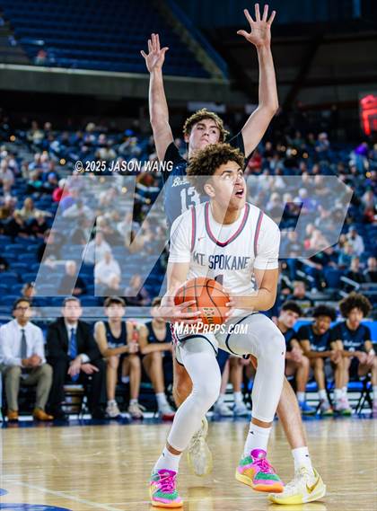 Thumbnail 2 in Mt. Spokane vs. Bellarmine Prep (WIAA 3A Quarter Final) photogallery.