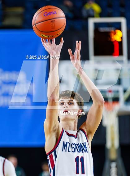 Thumbnail 3 in Mt. Spokane vs. Bellarmine Prep (WIAA 3A Quarter Final) photogallery.