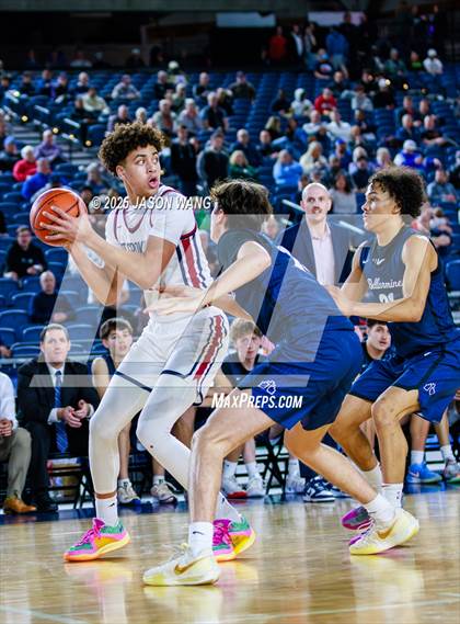 Thumbnail 3 in Mt. Spokane vs. Bellarmine Prep (WIAA 3A Quarter Final) photogallery.